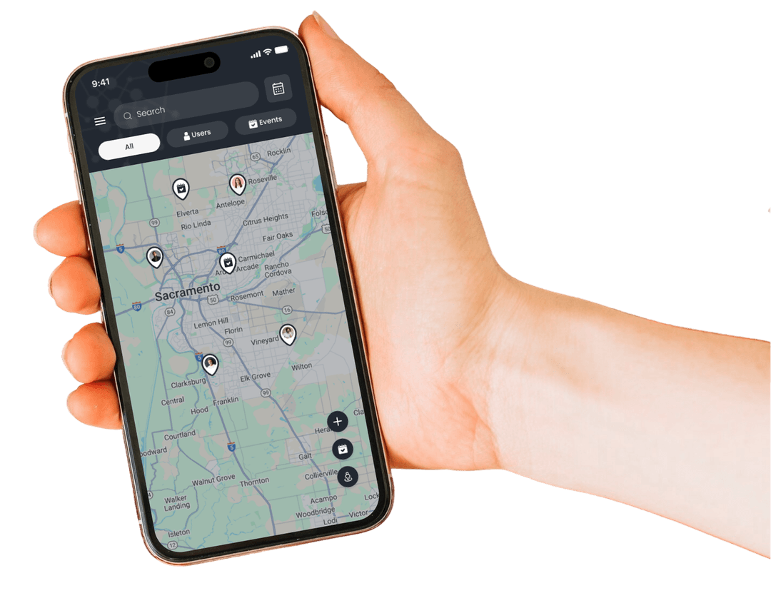 Droozi app interface
